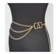 Multi Layered PLUS Size Chain Belt