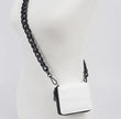 Faux Leather Wallet with Oversized Chain