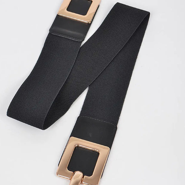 Two Square Buckle PLUS Size Belt