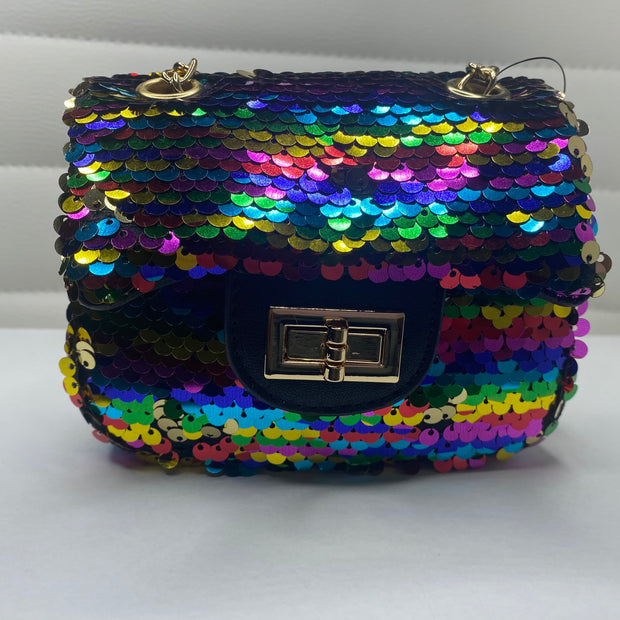 Multi-color Sequin Purse
