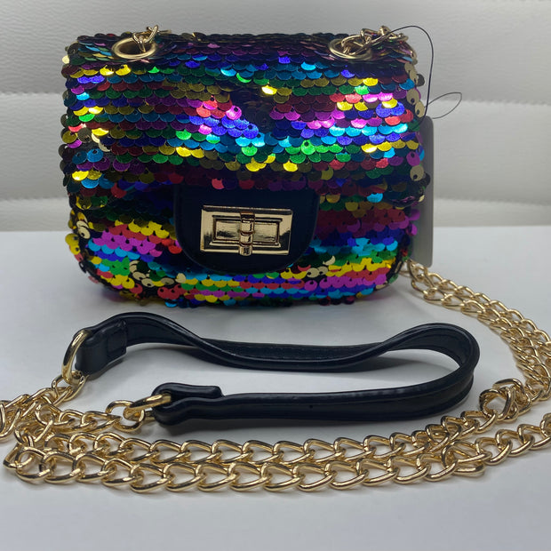 Multi-color Sequin Purse