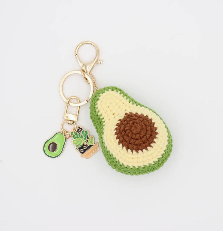 Avocado Keychain