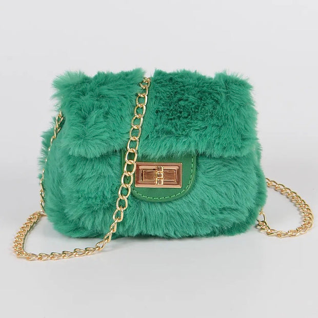 Faux Fur Mini Bag