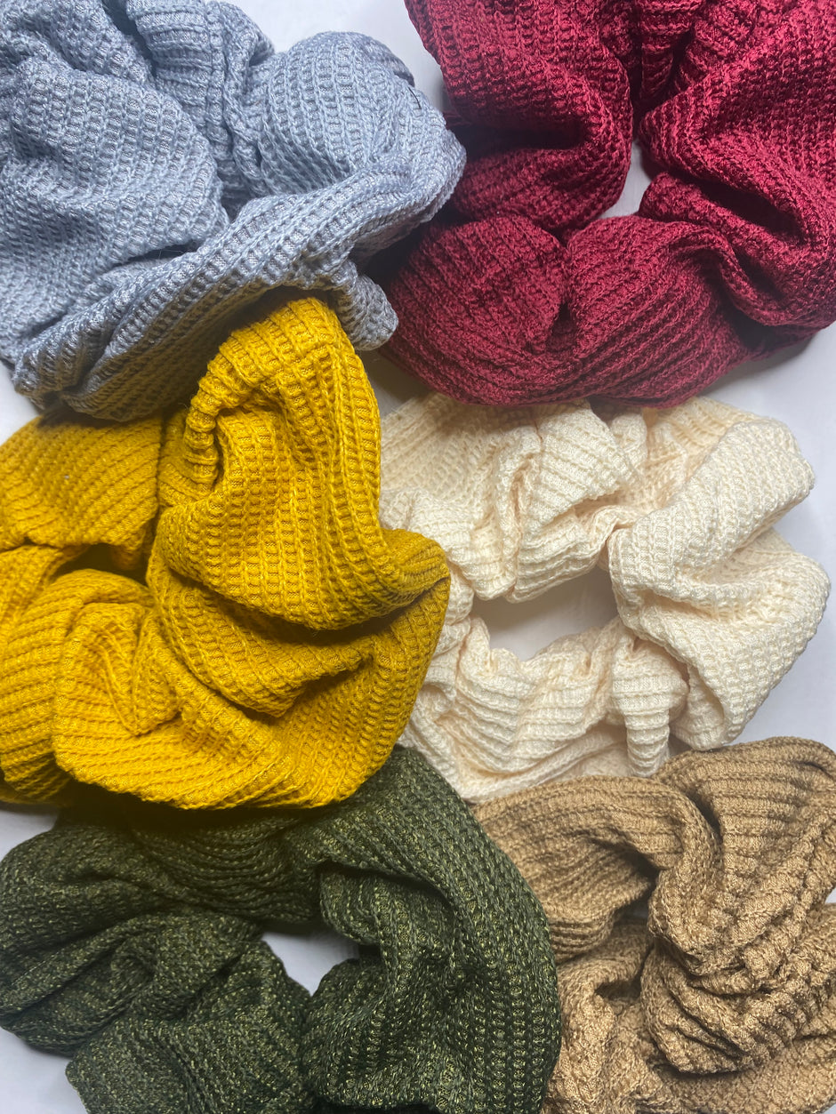 Waffle Scrunchie