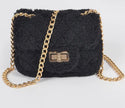 Faux Fur Mini Crossbody Bag