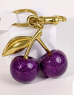 Cherry Keychain (purple)