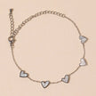 Heart Charm Bracelet