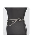Multi Layered PLUS Size Chain Belt