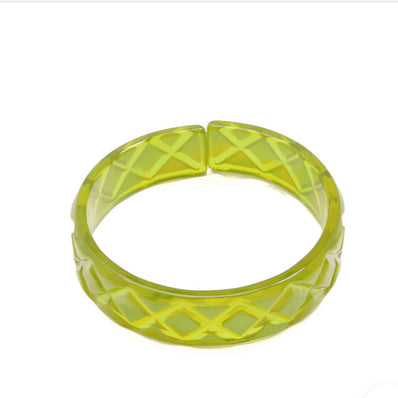 ZENZII - Quilted Resin Bangle