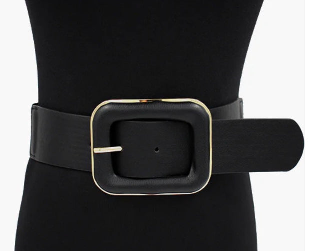 Black Fashion Belt