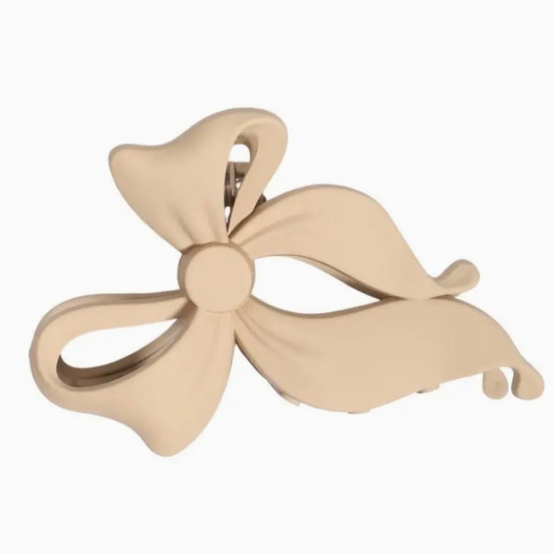 Matte Hair Claw Clip - brown