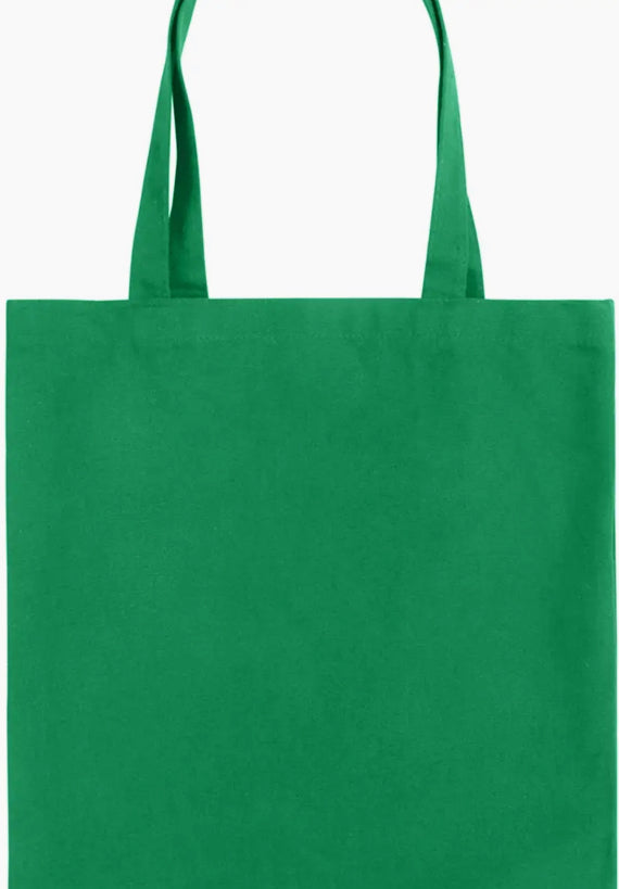 Solid Color Minimalist Tote Bag
