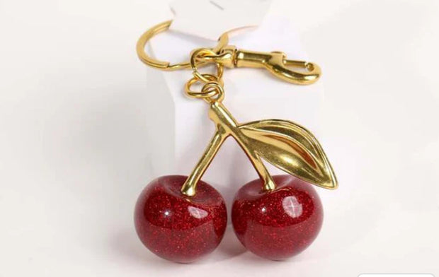 Cherry Keychain (red)