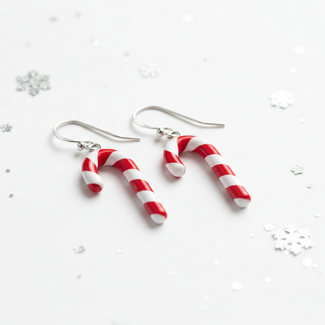 CANDY CANE EARRINGS